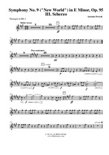 Symphony No.9, Movement III - Trumpet in Bb 1 (Transposed Part)