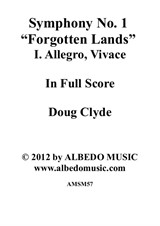 Symphony No.1 'Forgotten Lands', Movement I. Allegro, Vivace