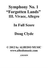 Symphony No.1 'Forgotten Lands', Movement III. Vivace, Allegro