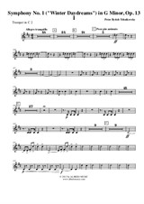 Symphony No.1, Movement I - Trumpet in C 2 (Transposed Part)