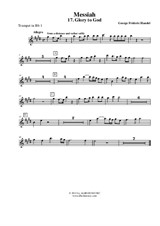 Messiah - Trumpet in Bb 1 (Transposed Part)