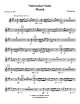Nutcracker Suite - Trumpet in Bb 1 (Transposed Part)