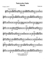 Nutcracker Suite - Trumpet in Bb 2 (Transposed Part)