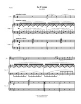 Carnival of the Animals. The Swan (Full Score & Parts)