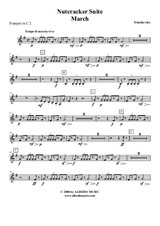 Nutcracker Suite – Trumpet in C 2 (Transposed Part)