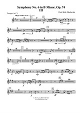 Symphony No.6, Movement III - Trumpet in C 1 (Transposed Part)