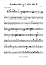 Symphony No.8, Movement I - Trumpet in Bb 1 (Transposed Part)