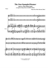 The Star-Spangled Banner for Oboe, Bassoon and Piano