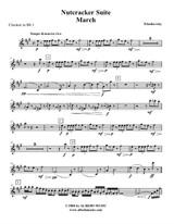 Nutcracker Suite - Clarinet in Bb 1 (Transposed Part)