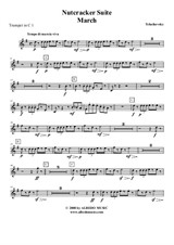 Nutcracker Suite – Trumpet in C 1 (Transposed Part)