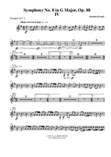 Symphony No.8, Movement IV - Trumpet in C 2 (Transposed Part)